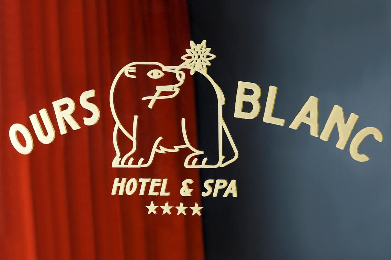 Ours Blanc Hotel & Spa Saint-Martin-de-Belleville Zimmer foto